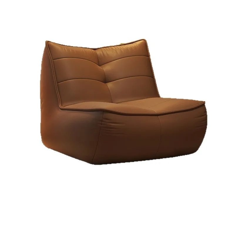 

Lazy sofa living room 2025 new bedroom single caterpillar Internet celebrity balcony casual lazy chair small apartment