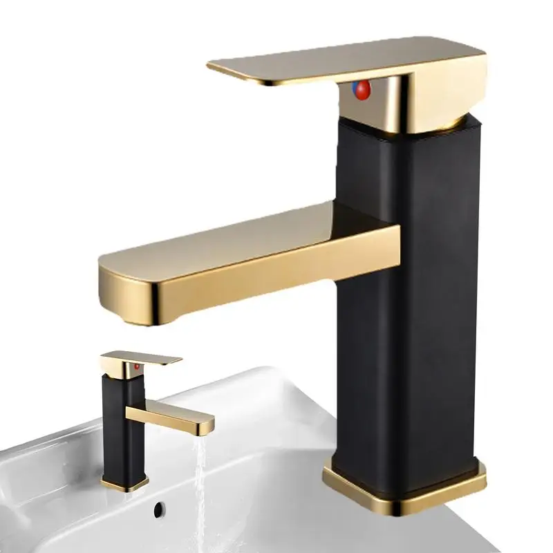 

Waterfall Faucet For Bathroom Sink Ceramic Sturdy Bathroom Faucet Matte Black Design Stylish Waterfall Faucet Basin Faucet For