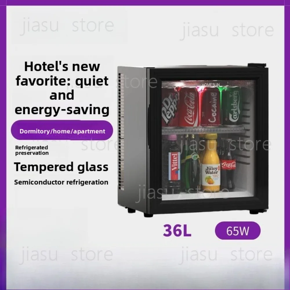 

Mini Compact Refrigerator Silent Small Fridge - Beverage Cooler Fresh Keeping Fridge for Dorm Hotel