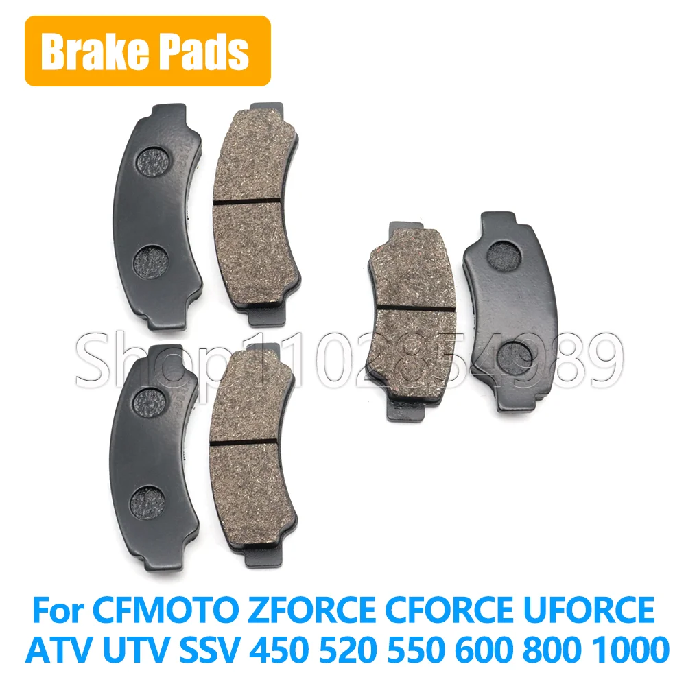 

Motorcycle Brake Pads For CFMOTO CFORCE UFORCE ZFORCE ATV UTV SSV 450 520 550 600 800 1000 Front Rear Brake Pads Accessories