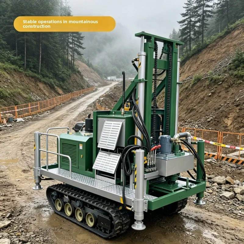 Customized 120m Fully Hydraulic Core Drilling Rig Field Exploration Drilling Rig
