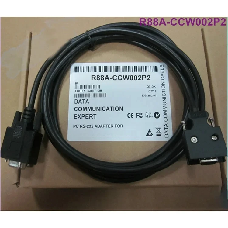 2M New 1Pcs RS232 Serial Port Server Programming Cable R88A-CCW002P2