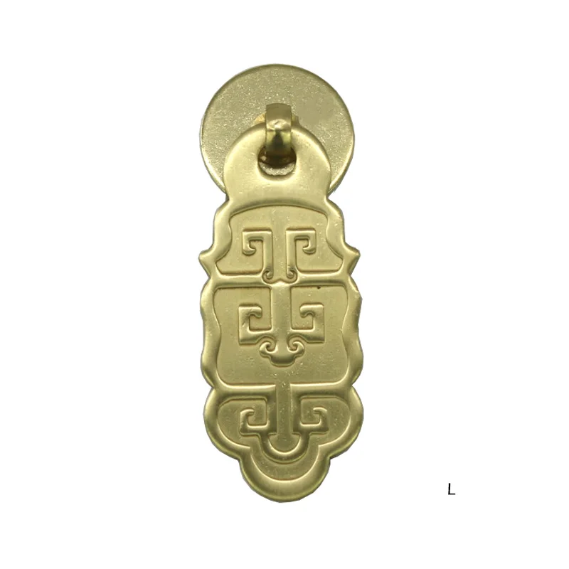 Bouton de tiroir chinois Antique, quincaillerie de meuble, classique, pour armoire, armoire, chaussures, poignée de porte de placard, cône Vintage, anneau de traction