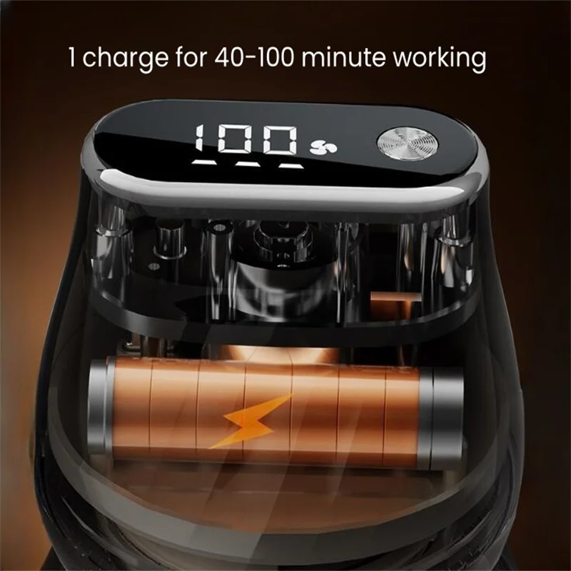 مكنسة كهربائية لتشذيب السترة لتنظيف وجمع الغبار، أسطوانة مزيل الوبر القابلة لإعادة الشحن، تنظيف الملابس المفيدة #6