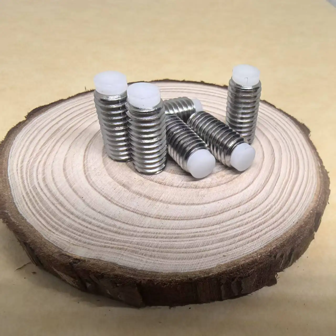 20-100Pcs Metric Hex Socket Head Set Screw Stainless Steel Nylon Point Tip Grub Screw M2 M2.5 M3 M4 M5 M6 M8 M10
