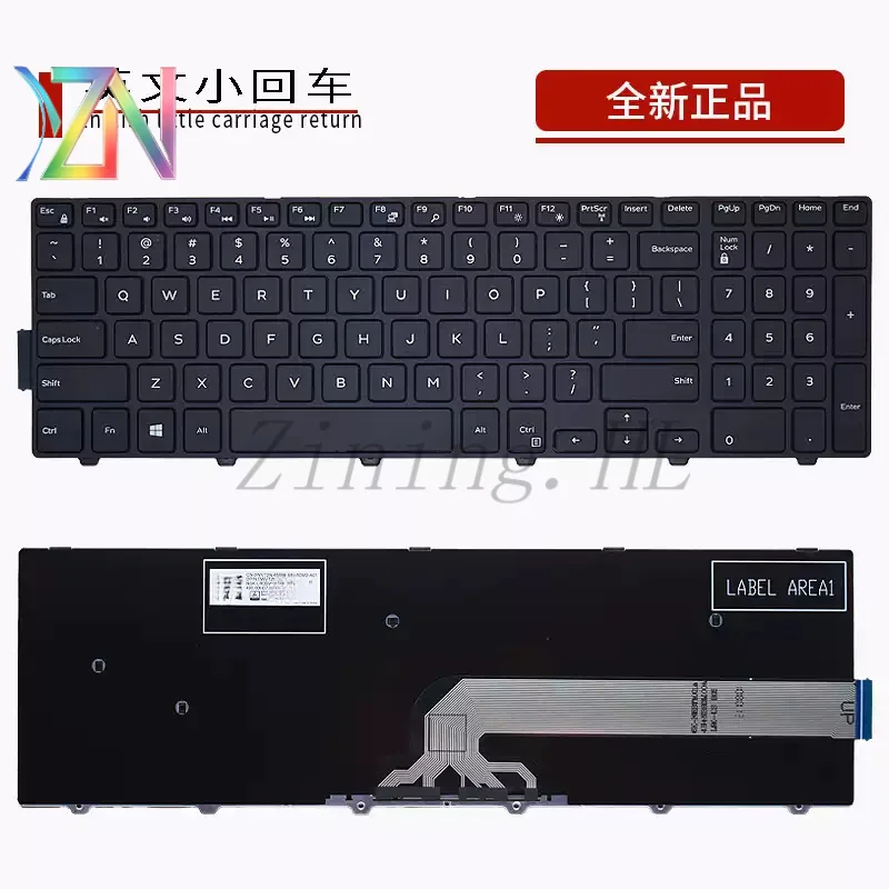 Replacement Laptop Keyboard for Dell Inspiron 15 3541 3542 3558 3559 3567 5543 5545 5548 5559 Notebook Internal