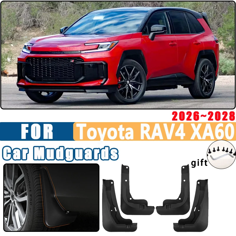 

Для Toyota RAV4 XA60 MK6 2026 2027 2028 автомобильные брызговики брызговики на крыло брызговики переднее колесо часть защитная крышка аксессуары