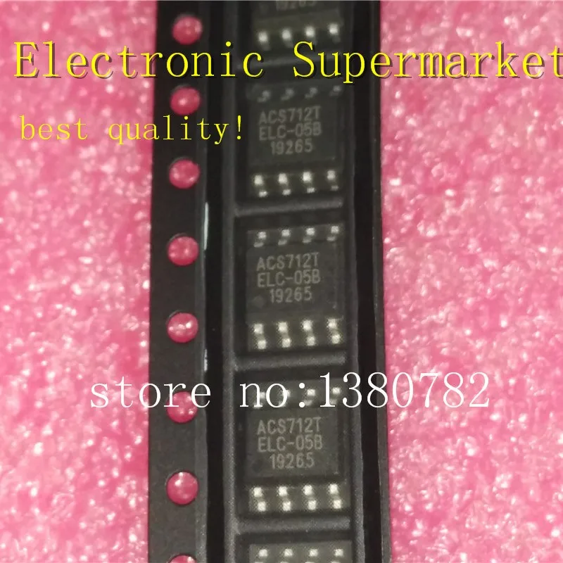 Free Shipping 10pcs-50pcs ACS712ELCTR-05B-T ACS712ELCTR  ACS712 SOP-8 IC In stock!