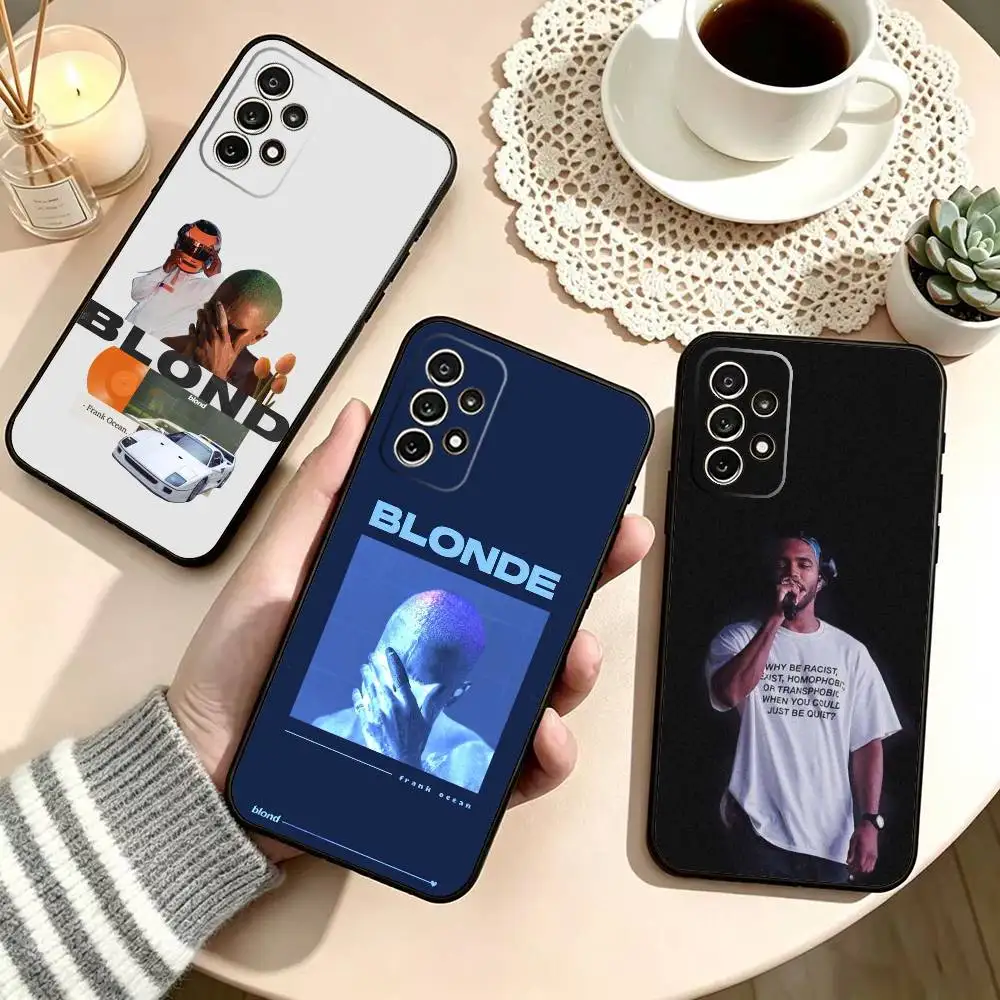 F-Frank Singer Ocean  Phone Case For Samsung S25,S24,S21,S22,S23,S30,Ultra,S20,Plus,Fe,Soft Silicone Black Cover