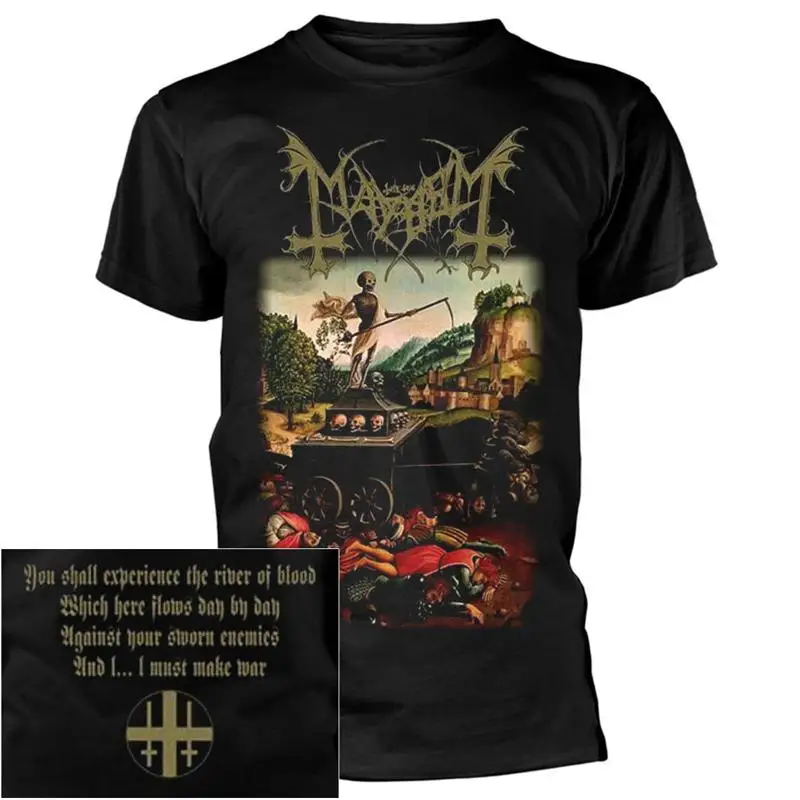 Mayhem River Of Blood T Shirt S XXL Official Black Metal Band