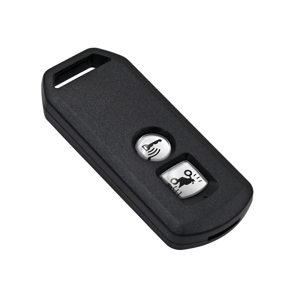 Coque Clé Silicone Honda PCX, Forza, X-ADV, SH, Monkey – Protection 2 Boutons, Design Nid D’Abeille Tactile, Noir Mat