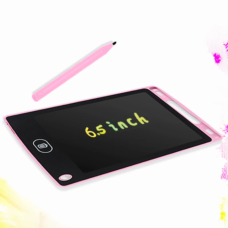 6.5 นิ้ว LCD แท็บเล็ตกระดานวาดภาพมอนเตสซอรี่การศึกษาของเล่นเด็กนักเรียนกระดานดำเมจิกของเล่นคริสต์มาสของขวัญ
