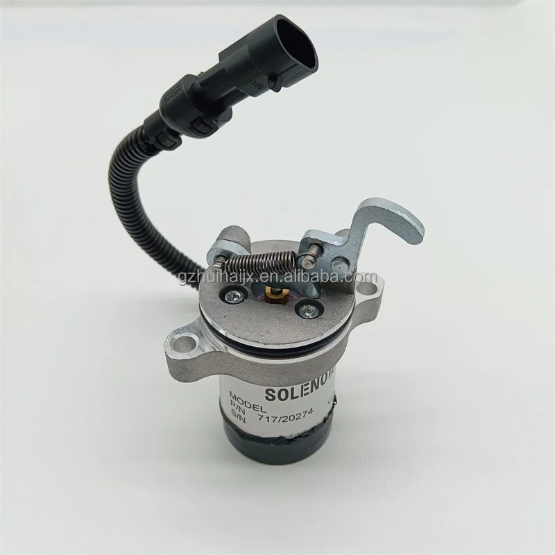 High Quality Parts 12V Fuel Shutoff Solenoid Valve 717/20274 04103808 For F3L F3M F4L 1011 2011 Engine Stop Solenoid 71720274