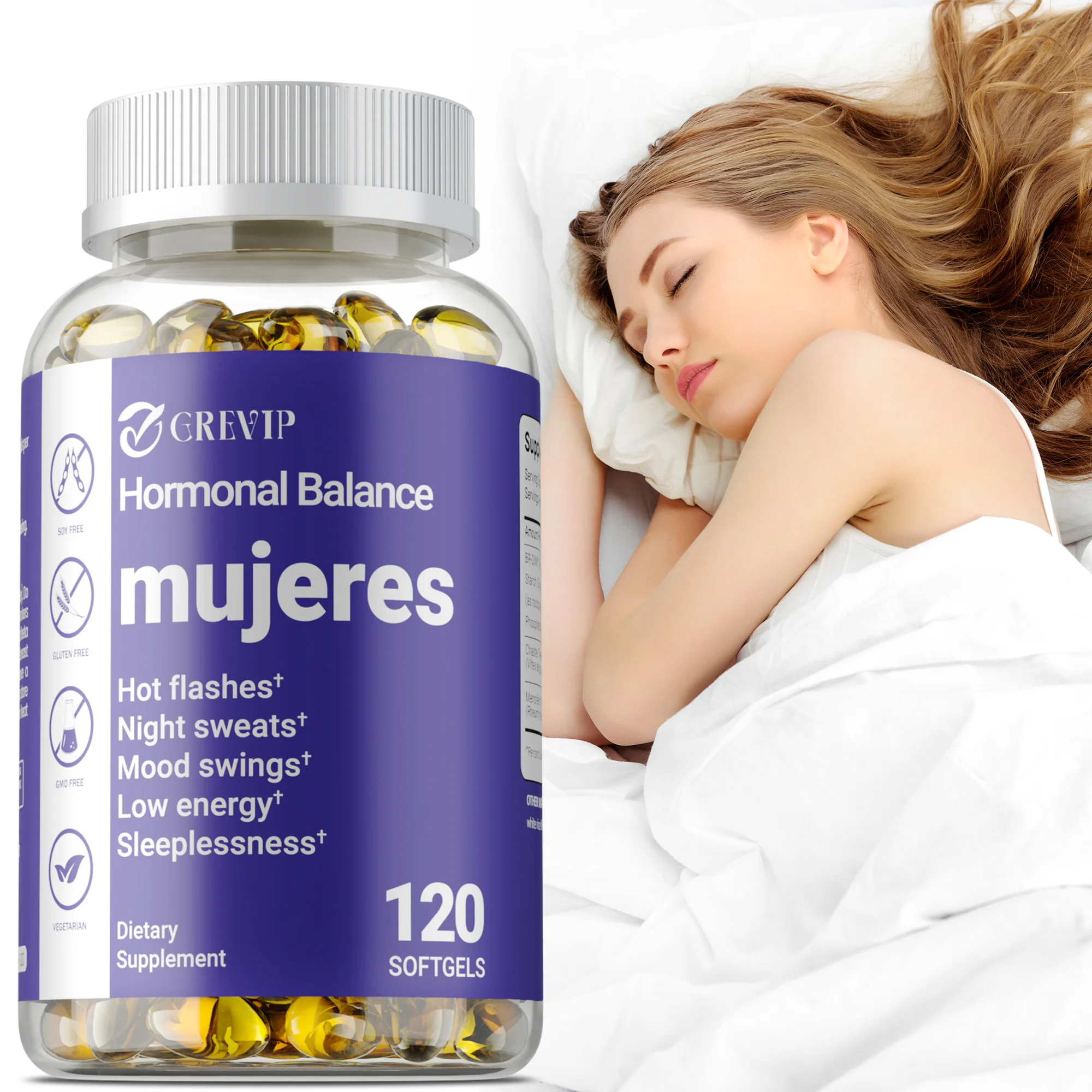 Female Hormone Balance - Reduce Menopausal Discomfort, Regulate Menstrual Cycles, Promotes Ovarian and Immune Health, Immunity
