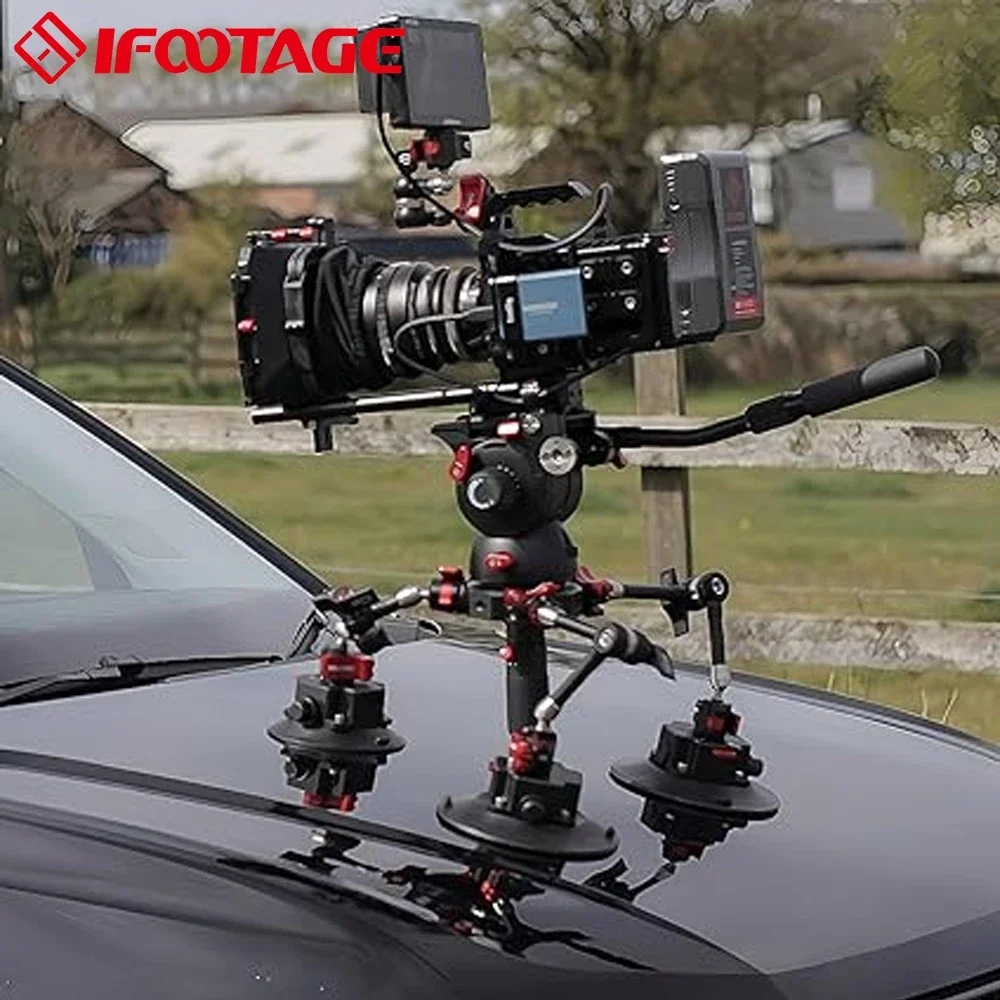 IFootage Spider Crab On-board Suction Cup Car Shooting System Micro Single Camera GOPRO Film Camera Marriage Car Shooting