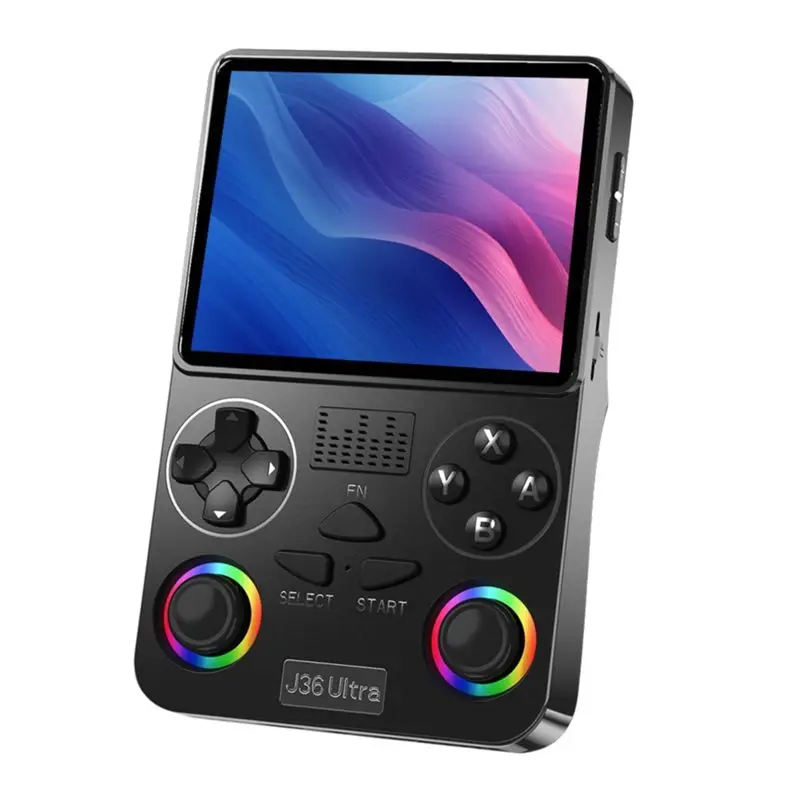 A42T-J36 Ultra Retro Handheld Game Console 64G 20000 Games 3.5 Inch Video Portable Game Player Supports 20+ Simulator A