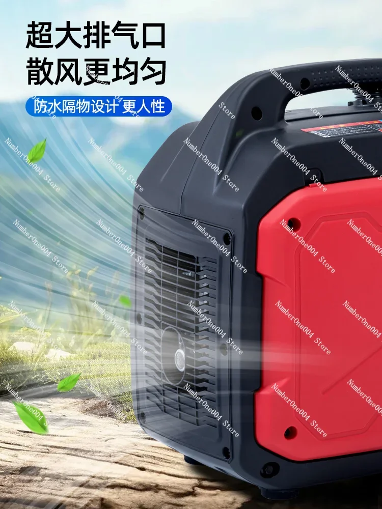 Truck 24V Parking Air Conditioner Gasoline Generator Truck Vehicular Use Portable Small Portable Frequency Conversion