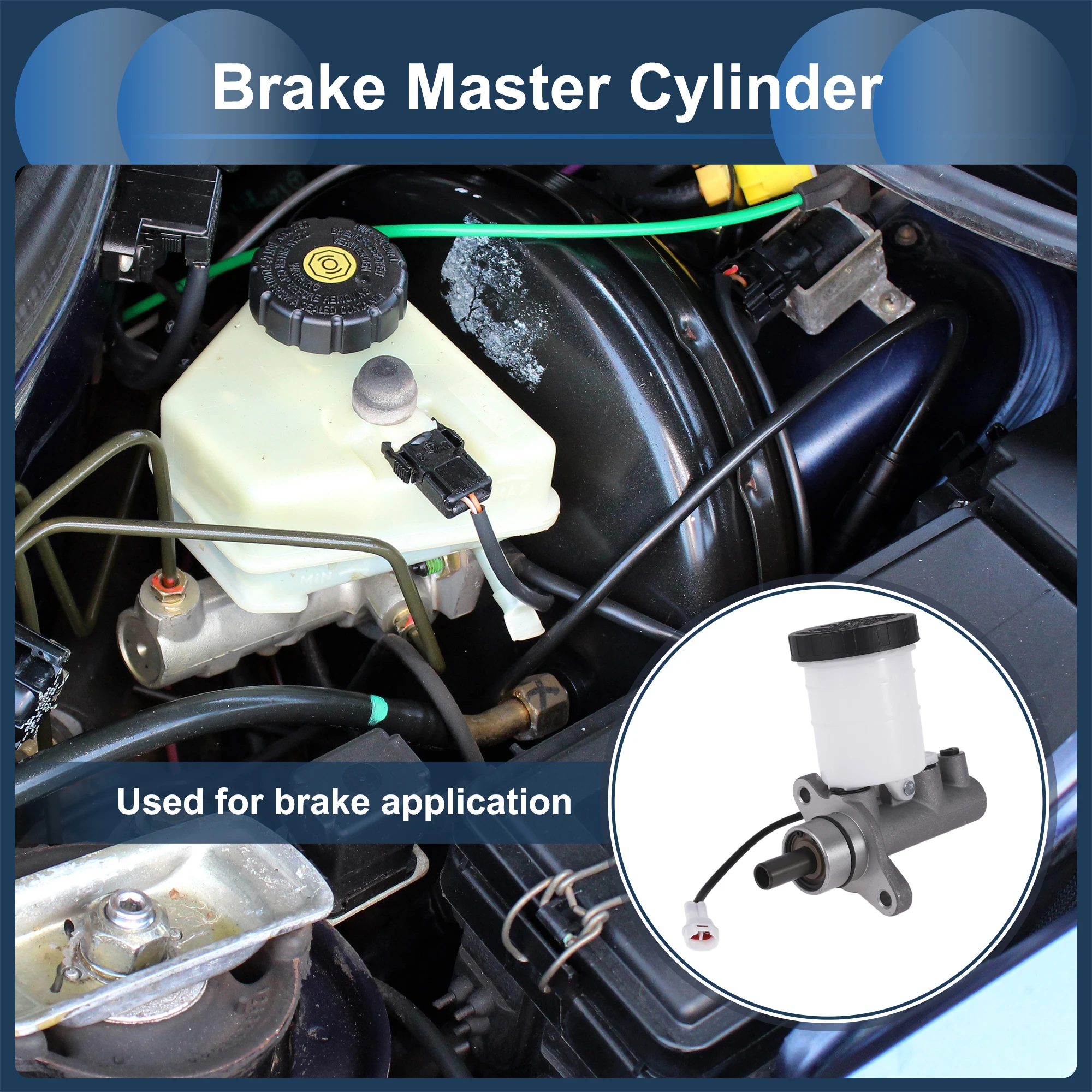 

UXCELL Brake Master Cylinder with Reservoir No.5110056B20 for SUZUKI VITARA 1.6 90-98