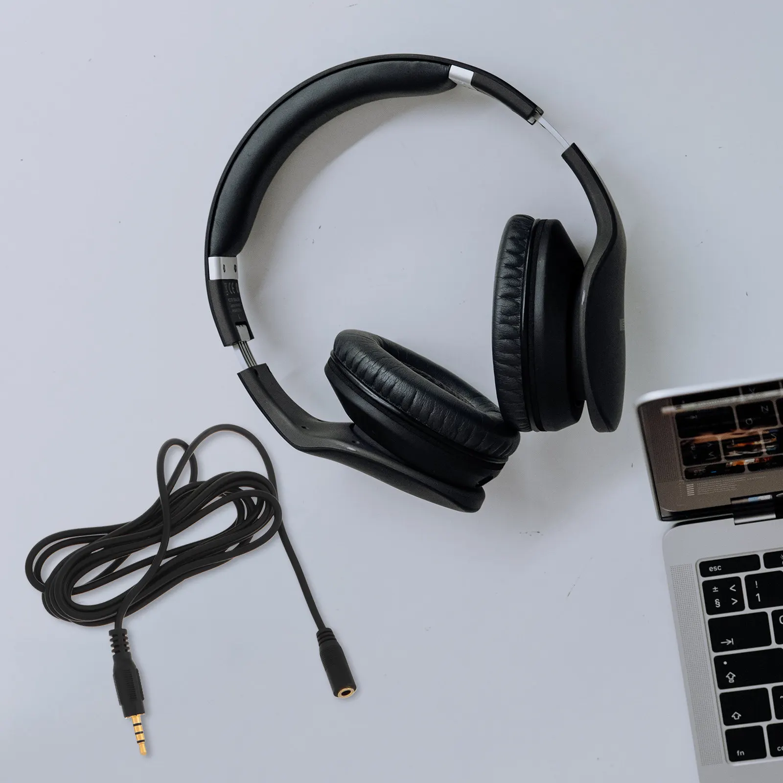 Cable de Extensión para Micrófono de 2 Metros, Conector de Audio TRRS, Extensor para Teléfonos Inteligentes, Cable de Micrófono Flexible Trenzado, Grabación de Sonido Estéreo Auxiliar