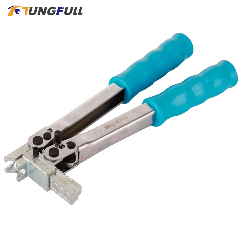 Flameless Refrigerator Lock Ring Crimping Pliers Manual Electric Pincers Composite Ring Welding Free Tool Quick Closing