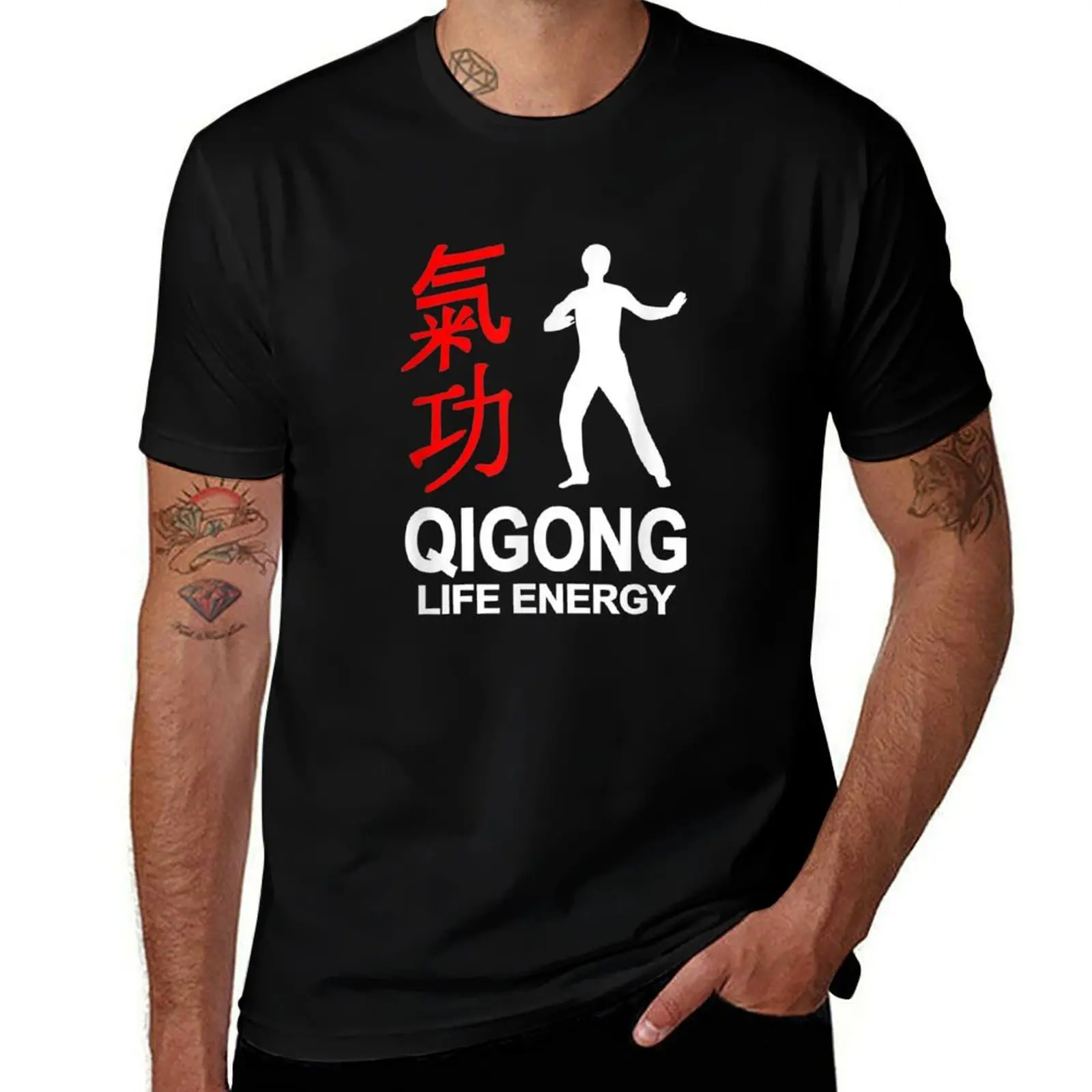 

Qigong Chigong Chi Gong T-Shirt vintage clothes oversizeds new gifts and t-shirts cute tops Men's t-shirt