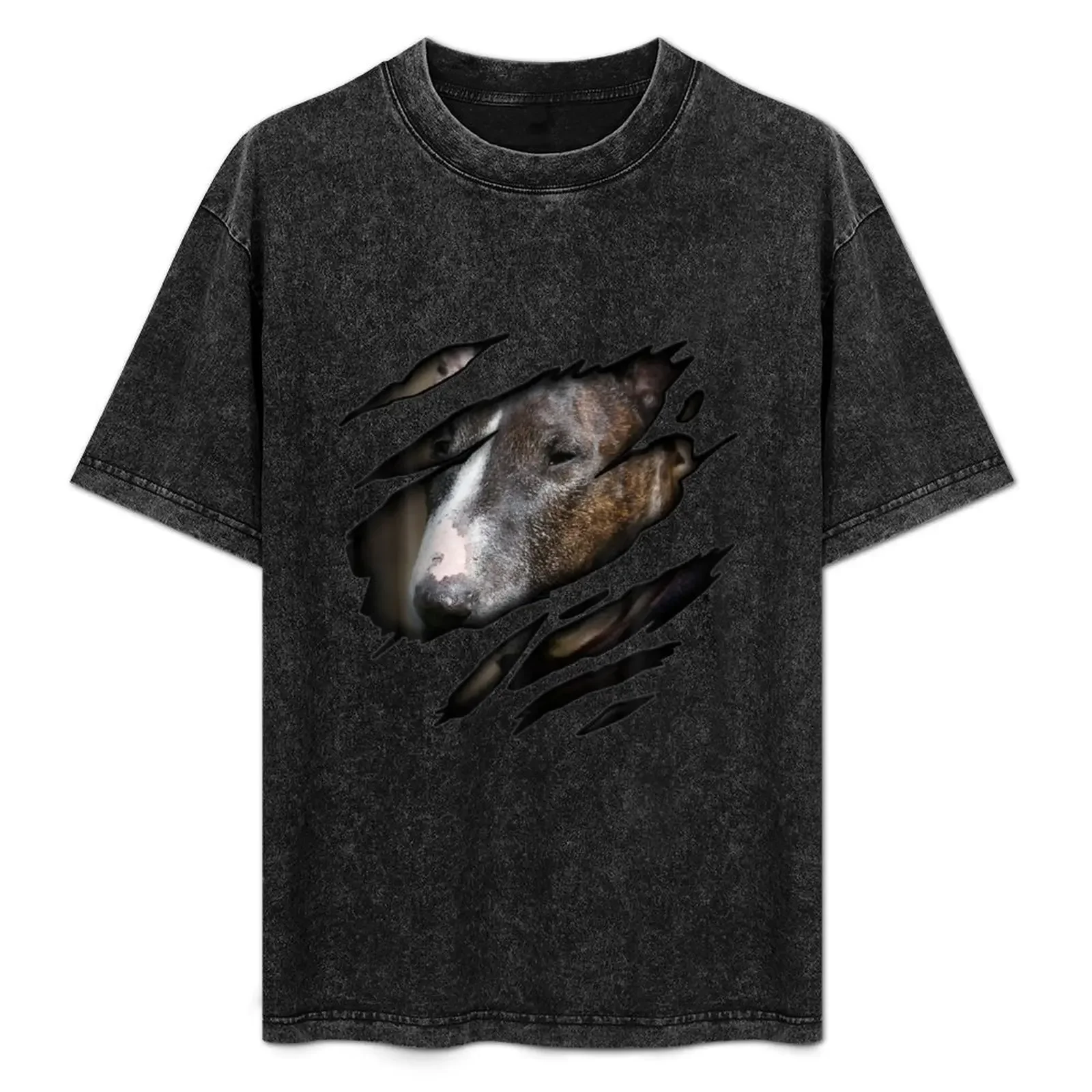 Camiseta Bullterrier in me, Dogshirt, camiseta de manga corta para entrenamiento y rendimiento con diseño de perro de raza.