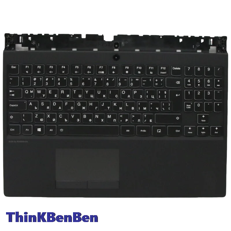 BG Bulgaria Black Keyboard Upper Case Palmrest Shell Cover For Lenovo Legion Y540 15 15IRH Y7000 2019 PG0 5CB0U42730