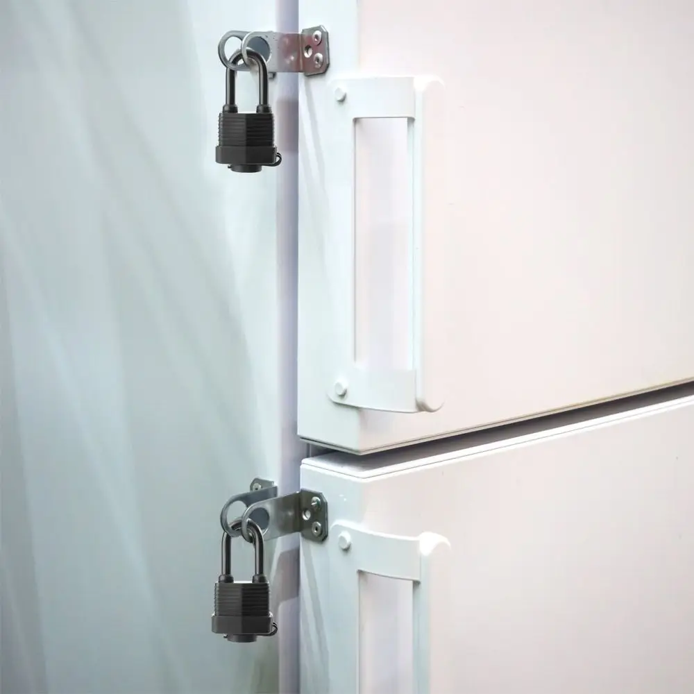 Durable Plastic Covered Padlocks Keyed Alike Rubber Lockpick Set Gate Locks Door