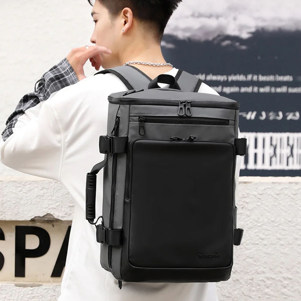 15.6 Inch Large Laptop Backpack Men Multifunctional Travel Luggage Pack Male Business Mochila Office Waterproof Rucksack XA85C