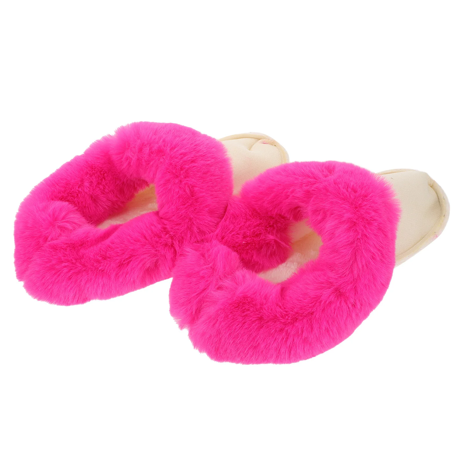

1 Pair Warm Clog Insoles Removable Washable Shoe Inserts For Winter Universal Fit Thermal Liners Size 40-41 - Cozy Fleece Cuff