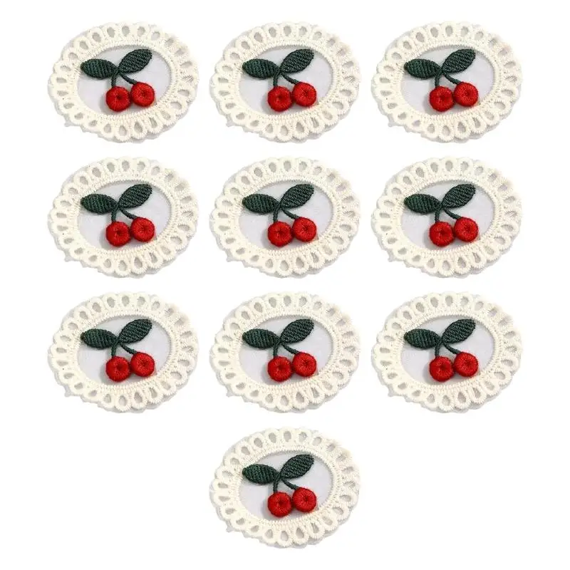 

652F Bright Embroidered Fabric Appliques Wedding Gown Appliques Trendy Patches