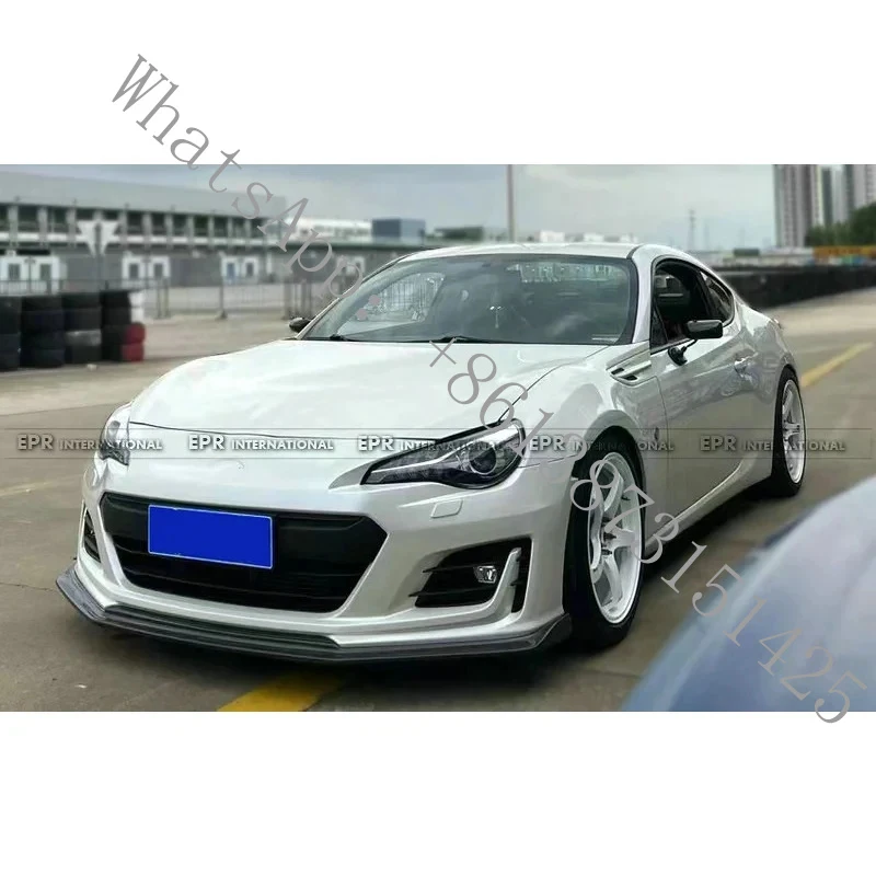 

Suitable BRZ 2017- CSL Style Carbon Fiber Front Lip Splitter - Sporty Enhancement