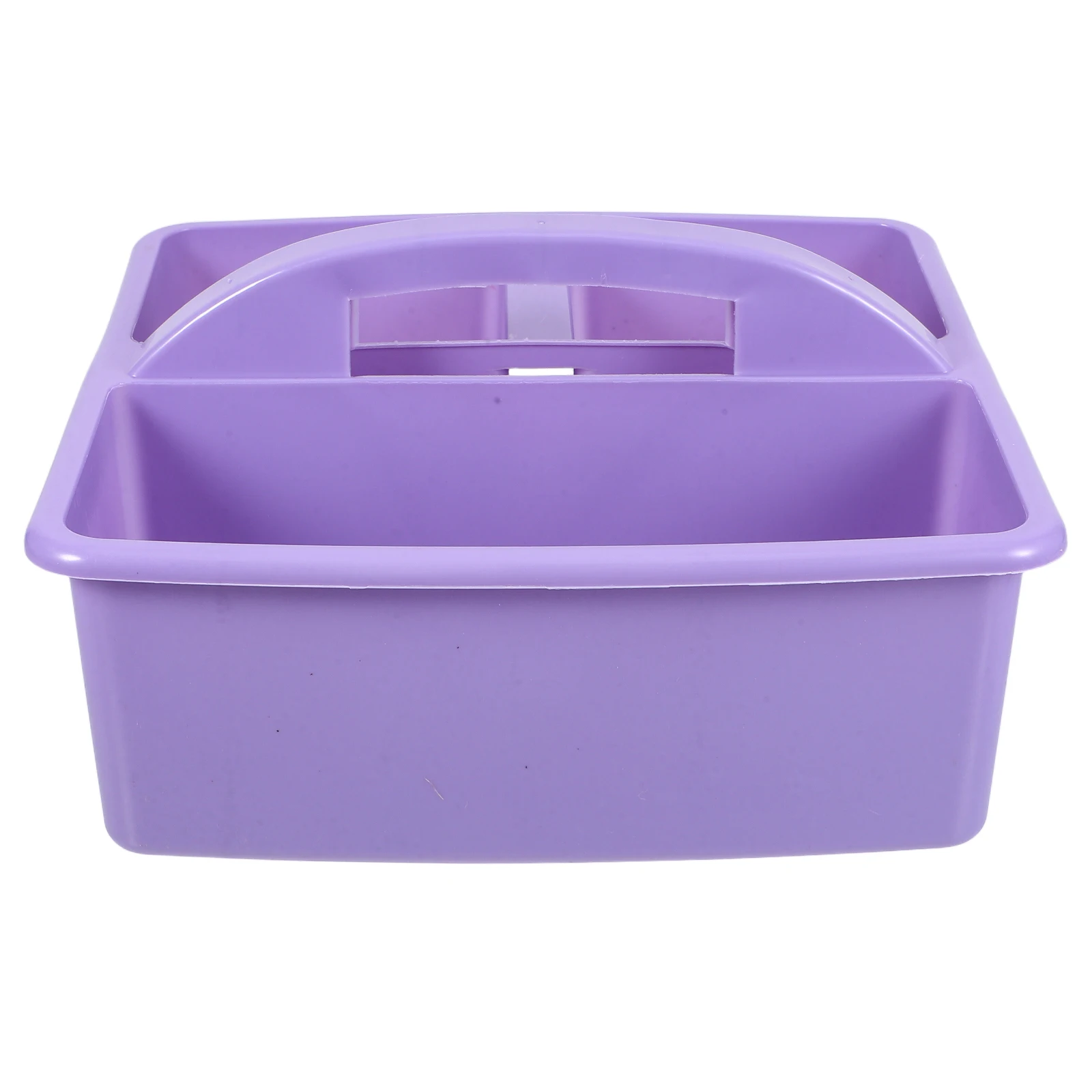 

Portable Storage Basket Compartmented Organizer for Classroom Pen Pencil Tool Container Kids School Supplies Home Office