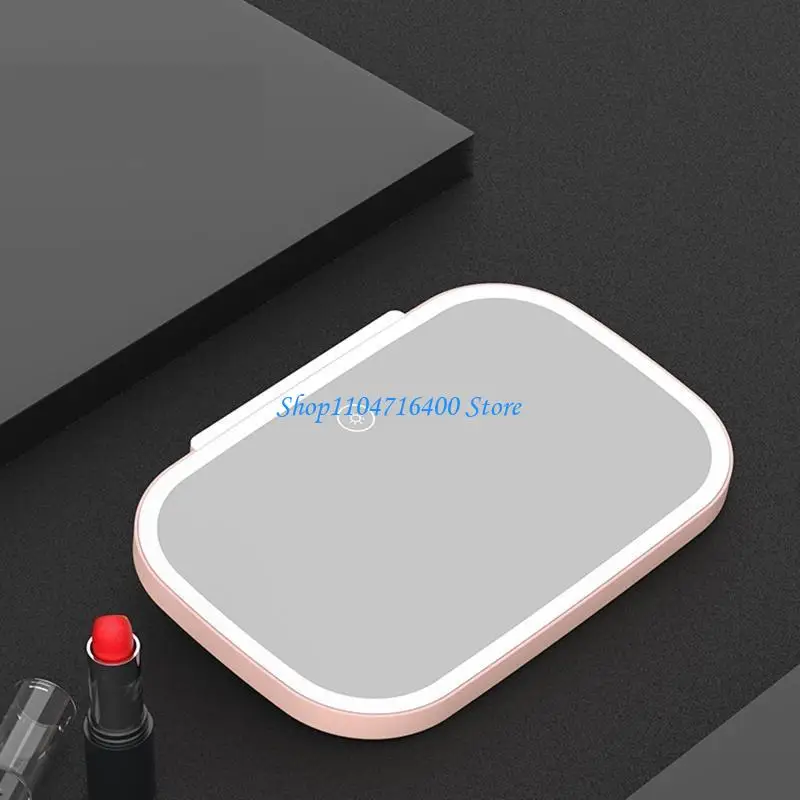 

y1gd Car Interior Makeup Mirror 3 Lighting Mode Cosmetic Mirror for Women for Touch Switch Mirror for Sun Visor Mirrors