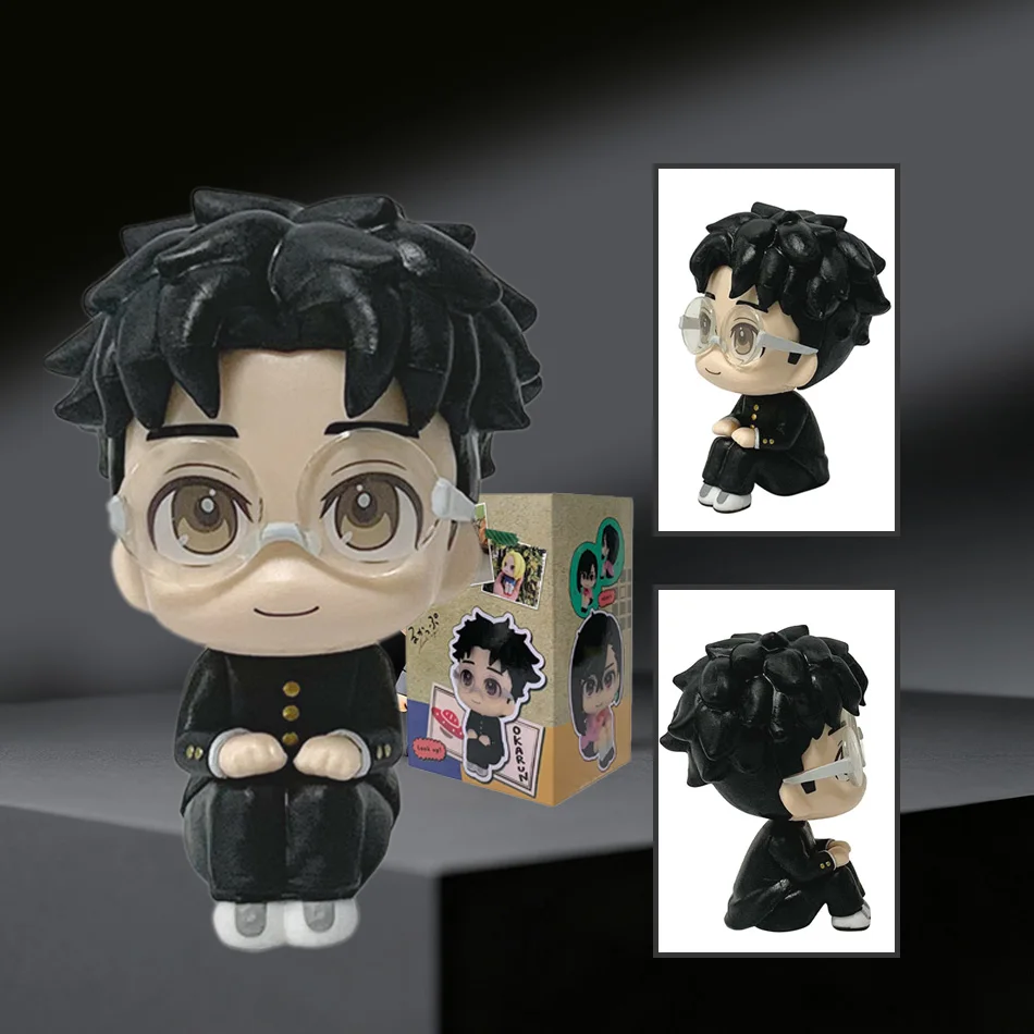 Bestseller Dandadan Chibi-Version Mameo - Momo Ayase / Okarun Paarset | Anime-Figur | Artikuliertes Modell | Desktop O – Detail 6