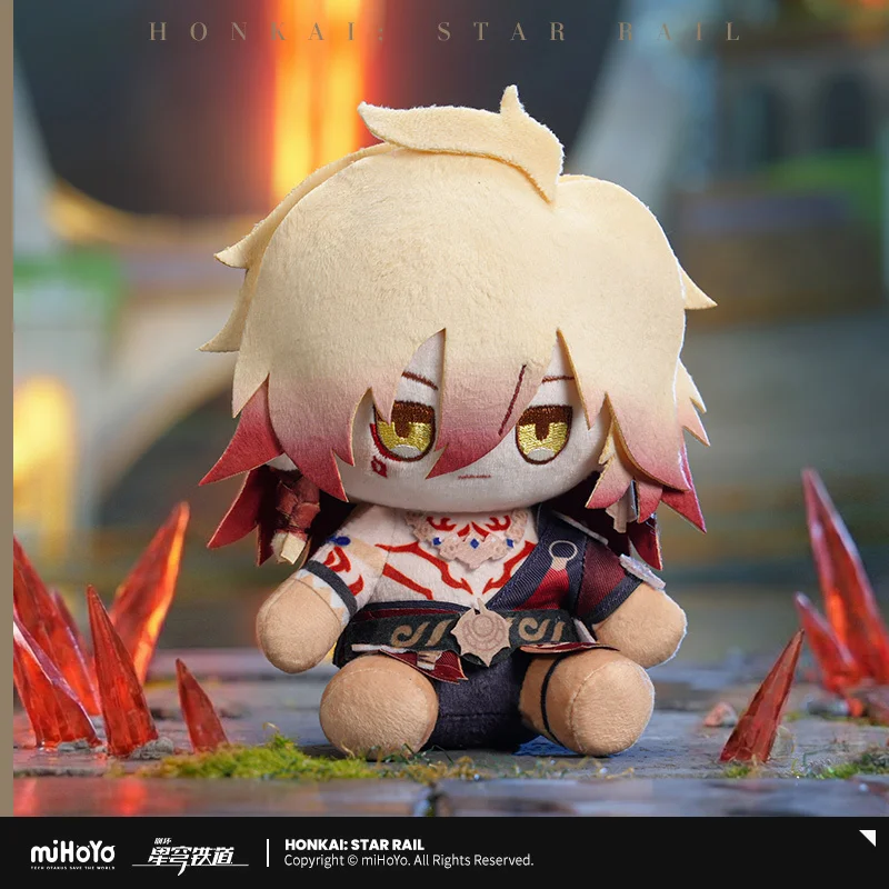 [Genuine] miHoYo Game Honkai Star Rail Mydei Hyacine Plush Keychain Anime & Cartoon Accessories Cosplay Props Halloween Gifts view 2