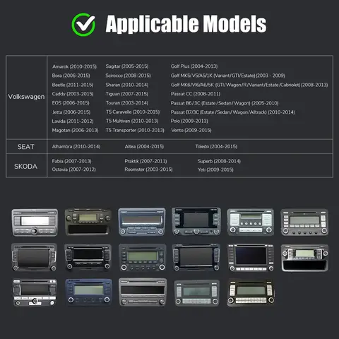 Ainavi bilradio för Volkswagen VW Caddy 2005-2019 trådlös Carplay Android Auto bilmultimedia 4G-spelare DSP 48EQ GPS HDMI 2DIN 10 best sales VW Caddy-radio - №7