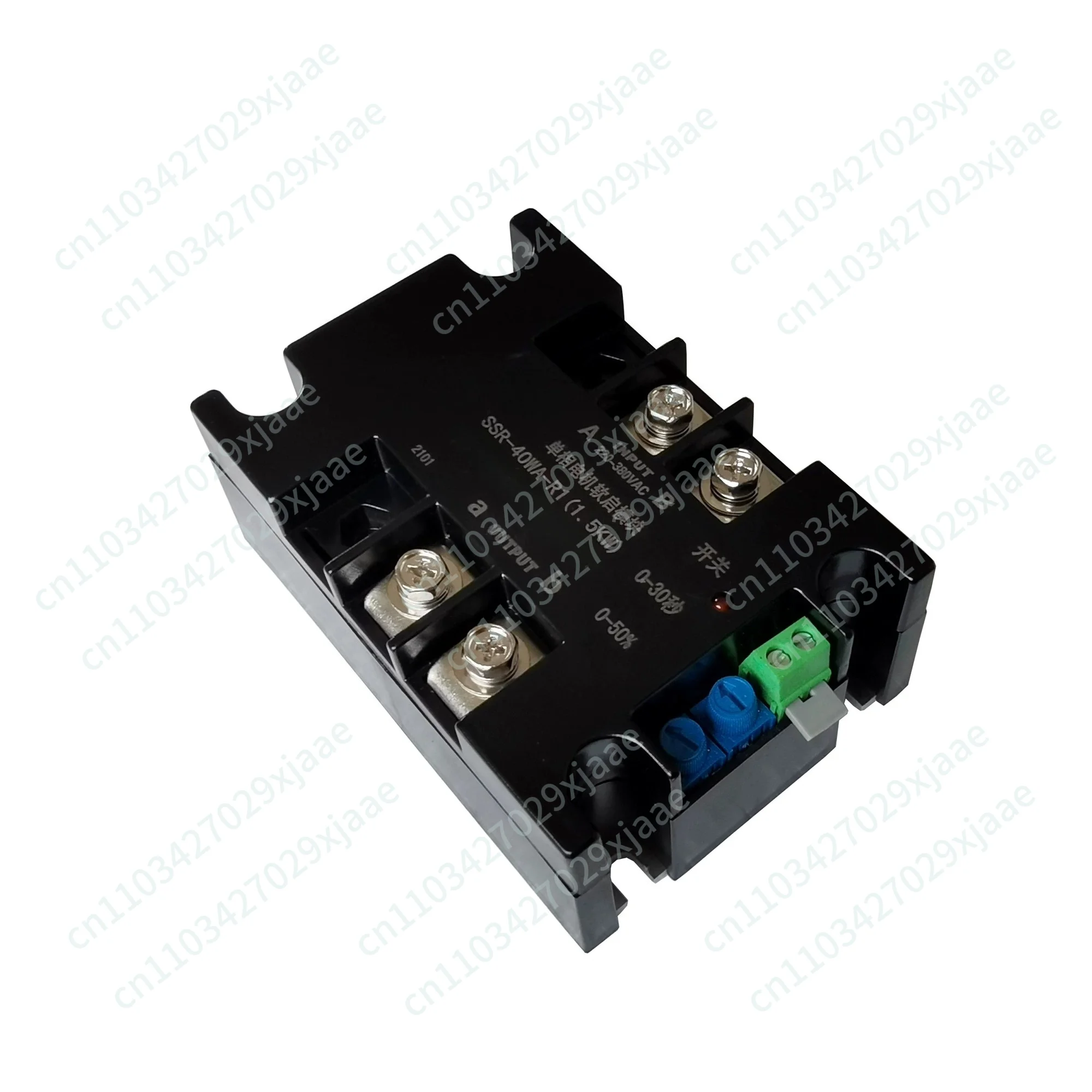 Single-phase motor soft starter, two-phase soft start slow starter module transformer soft starter
