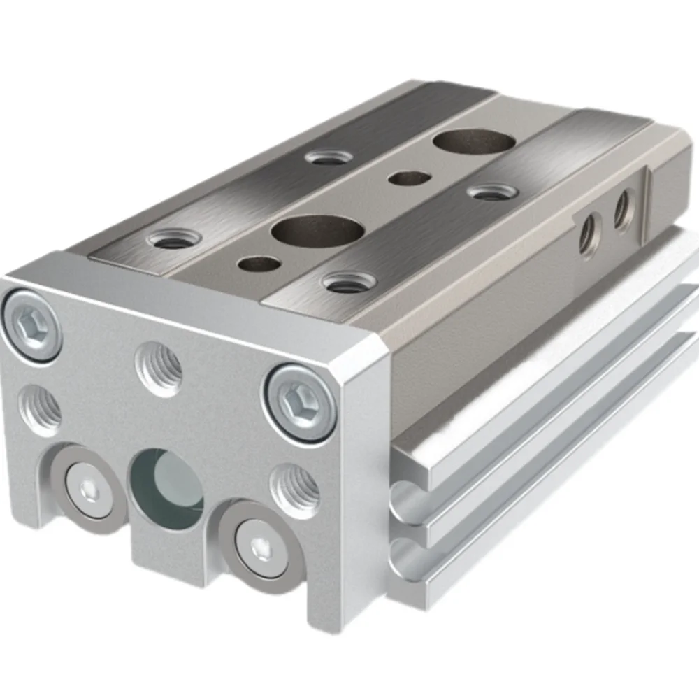 NEW SMC MXQ6-50 Pneumatic Slide Cylinder