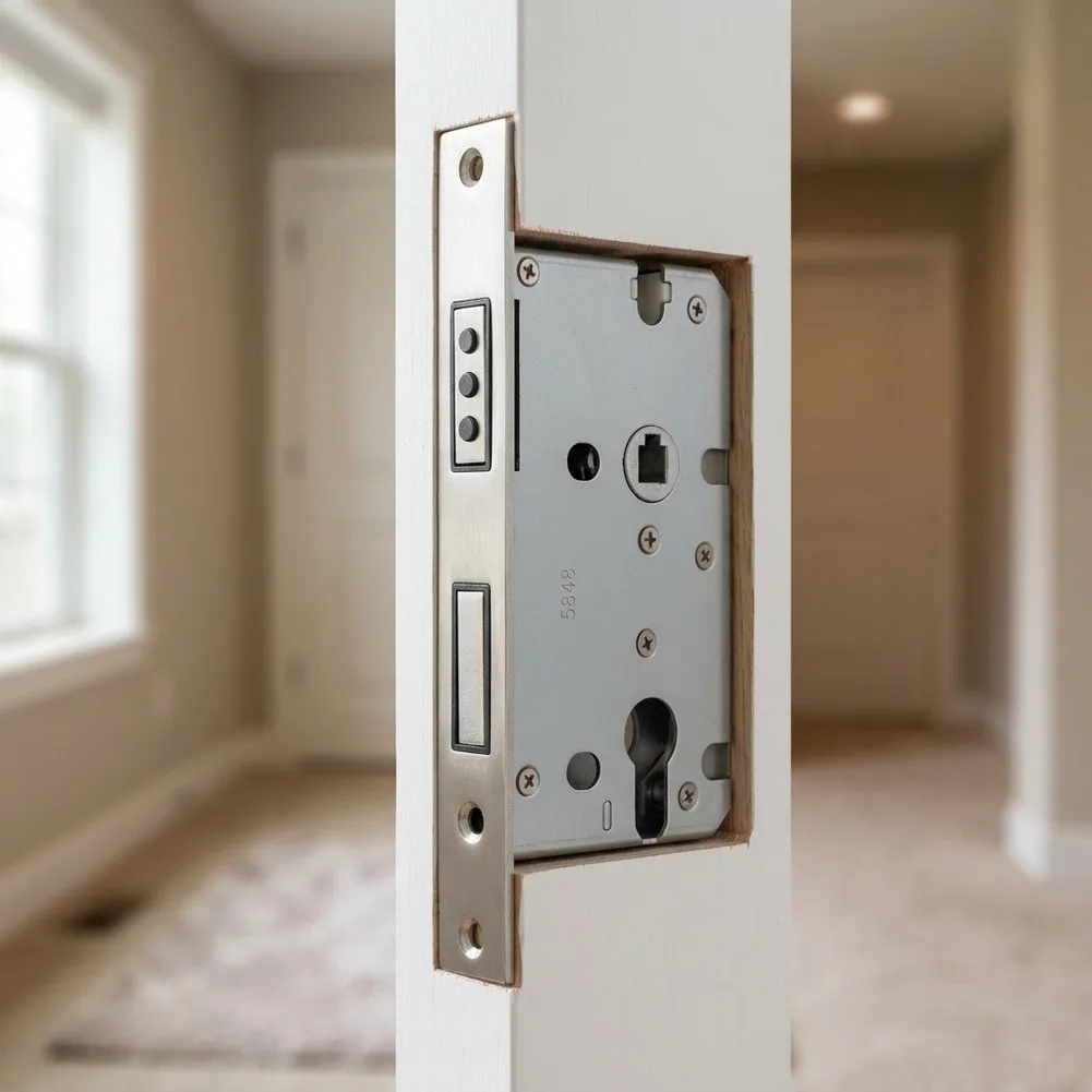 Silent Operating Mechanical Door for Lock Body for Wooden Doors 35 50mm Thickness with Reversible Lock Tongue 72 58 Center