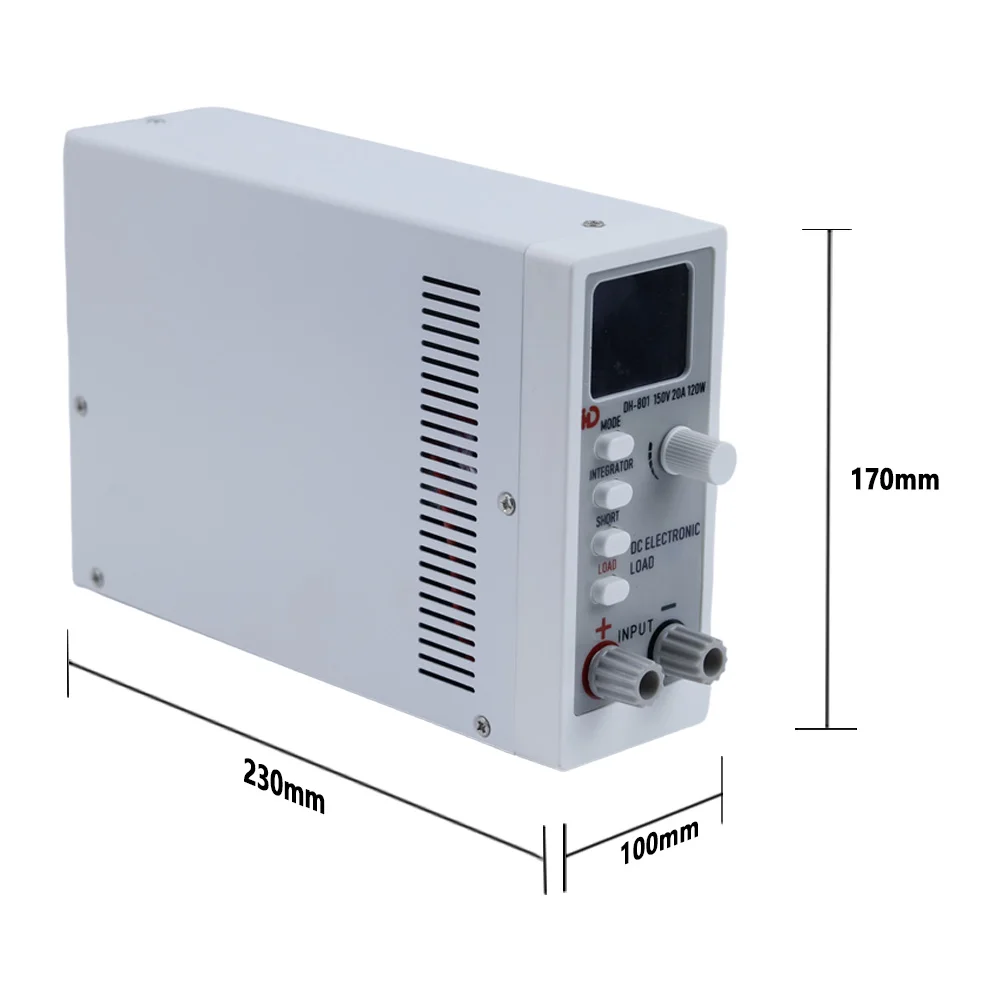 DC voltage 0-150V current 0-20A power 120W fixed current voltage resistance power electronic load meter