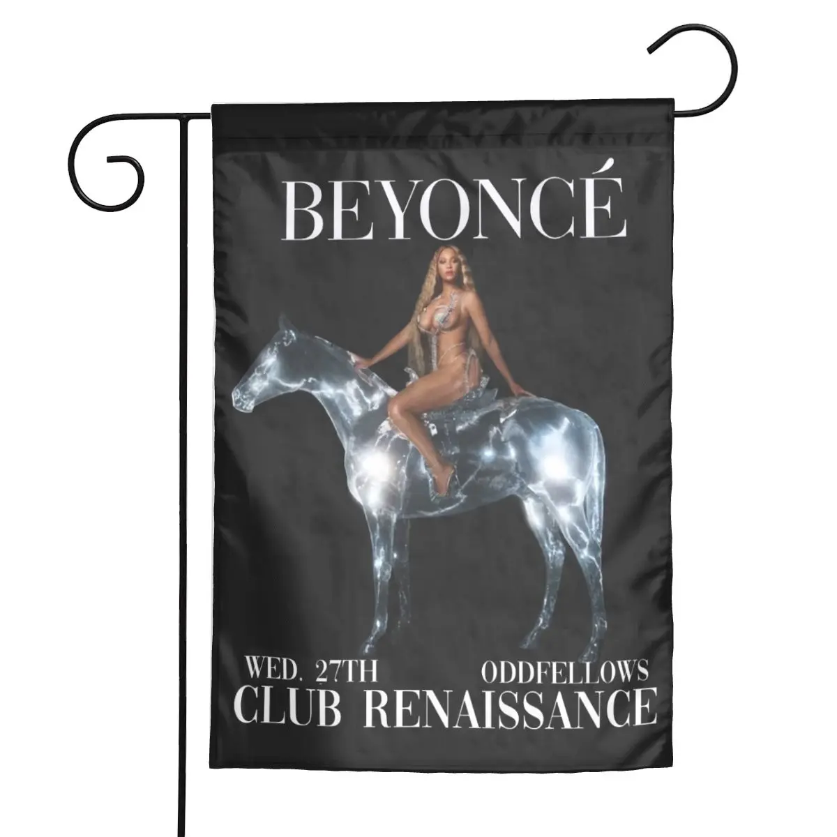 Custom Beyonce Renaissance Tour 2023 Garden Flag 12x18 Inch Double Sided Print Flag Banner for Yard Outside