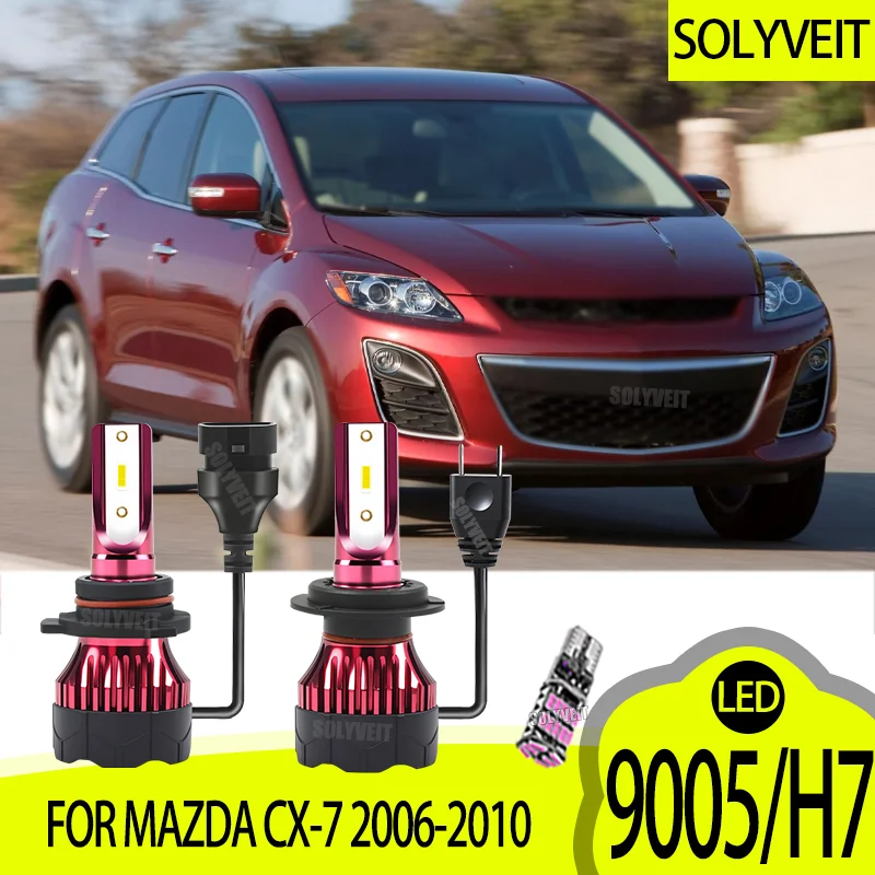 

LED Car Headlamp HB3 477 Main Dipped Beam with Efficient Chips 6000k High Brihgtness For Mazda CX-7 2006 2007 2008 2009 2010