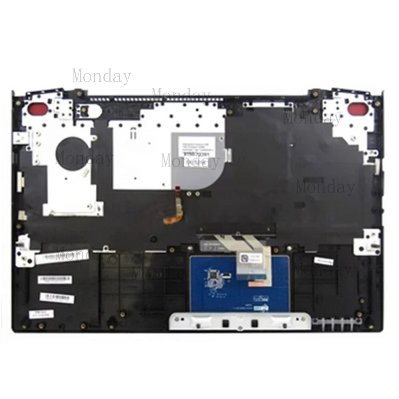 W  For Lenovo Y50-70 Y50P-70 Laptop LCD Back Cover / Palmrest with Keyboard Black view 5