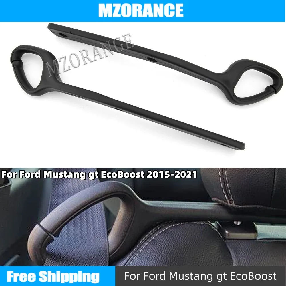 2x Front Seat Belt Holder Extension Guide Hook For Ford Mustang EcoBoost GT  2015 2016 2017 2018 2019 2020 2021 Car Accessories