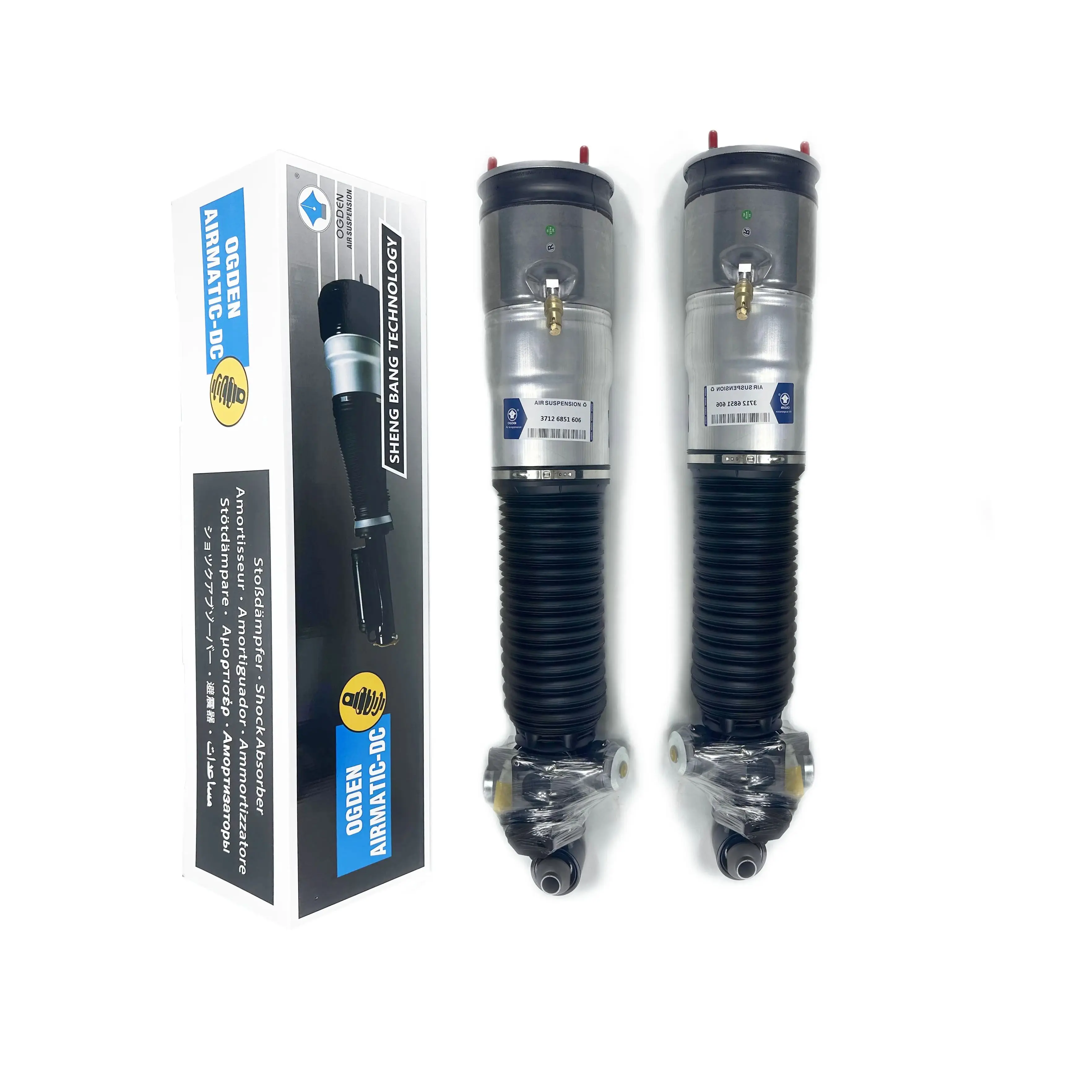 

OGDEN 2PCS Rear Left+Right Air shock absorber for Rolls Royce Ghost RR4 37126795873 37126851605 37126795874 37126851606