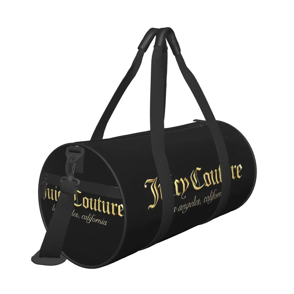 Juicy-Couture-Style Weekend Gym Yoga Bolsas de bagagem Bolsa esportiva redonda de grande capacidade Bolsa de viagem