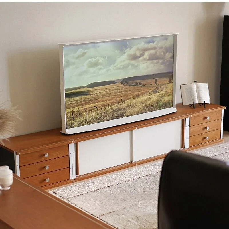 

Medieval Eames TV living room storage locker integrated combination floor small apartment sofa side cabinet