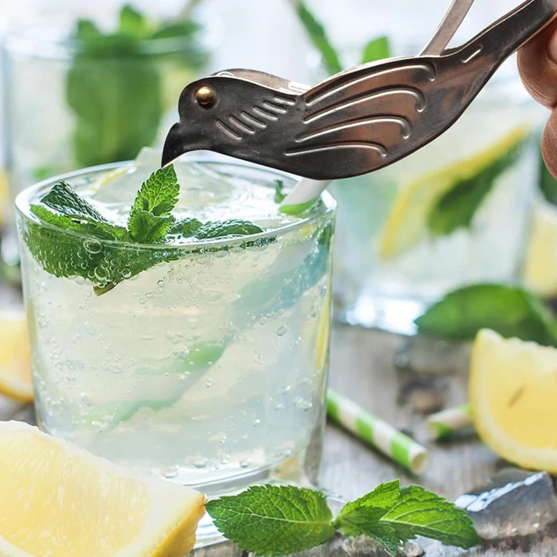 Bird Lemon Wedge Squeezer Anti Corrosion Hand Press Orange Juicer Handheld Portable Metal Citrus Stainless Steel For