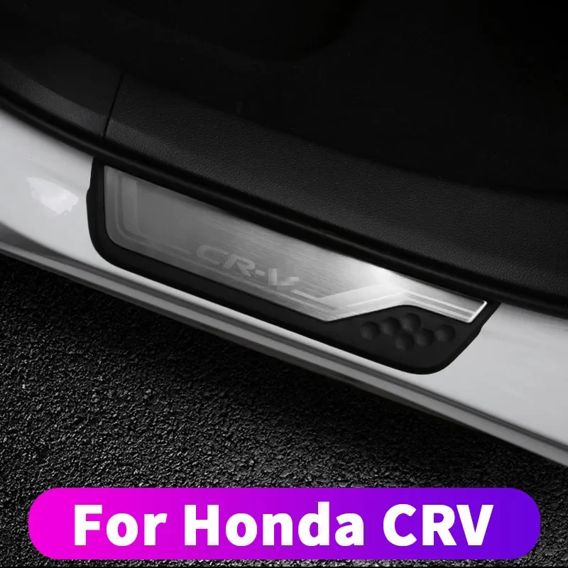 For Honda CRV CR-V 2017 2018 2019 Door pedals modified crv threshold protection strips anti-dirty and scratch-resistant body dec